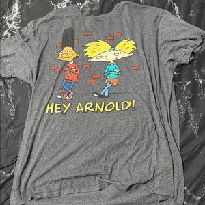 Hey Arnold! Kids Graphic T-Shirt - Gray